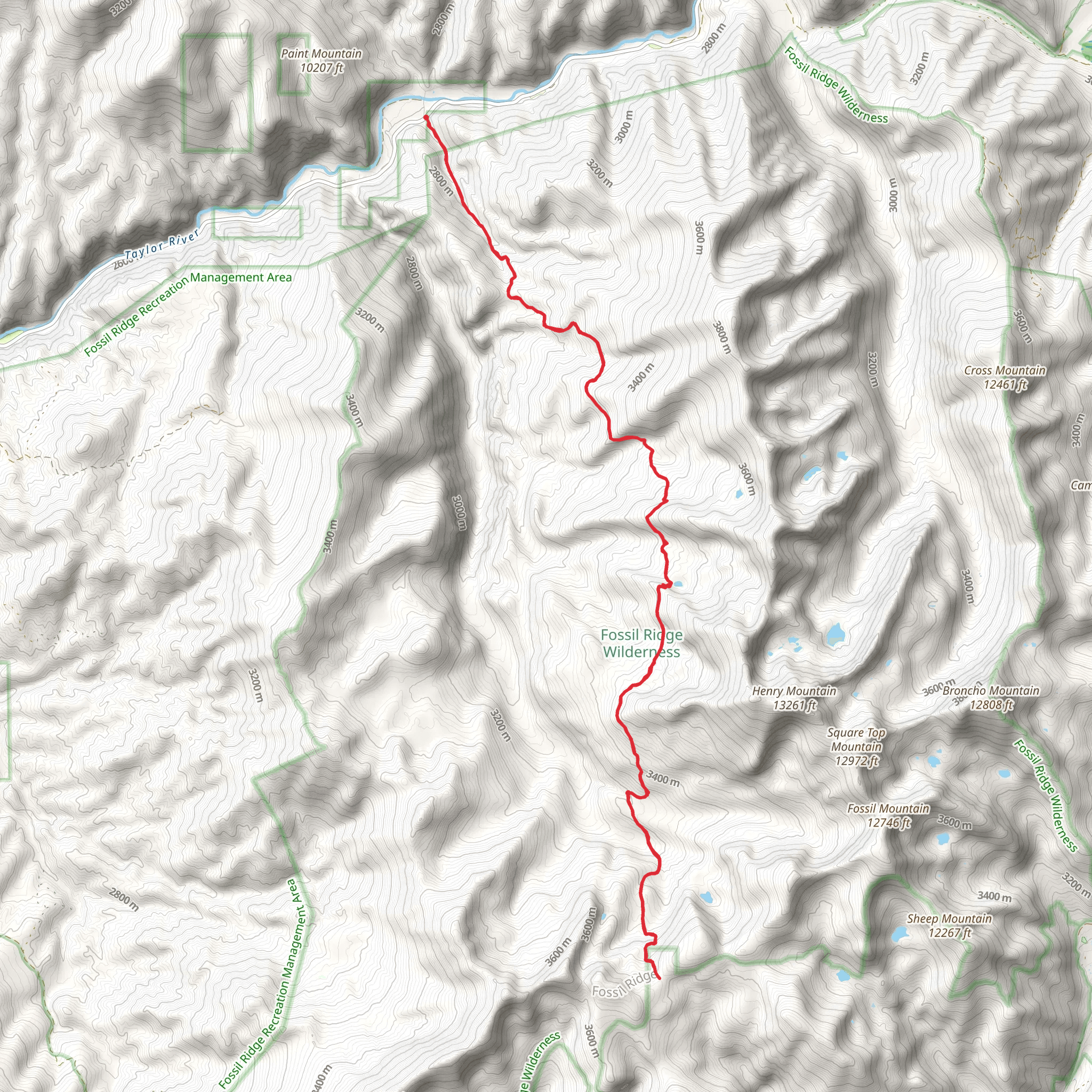 Summerville Trail mobile static map
