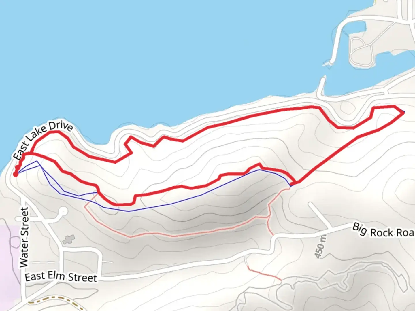 An image depicting the trail Yellow and Orange Loop Trail and its surrounding area.