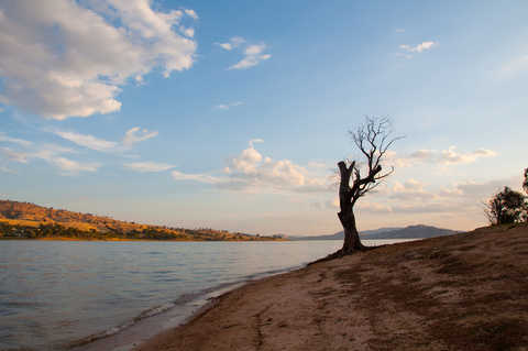 Lake, Town and Rail Trail - Tallangatta