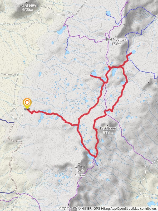 Elk Lake Trail and Thomas Lake Trail