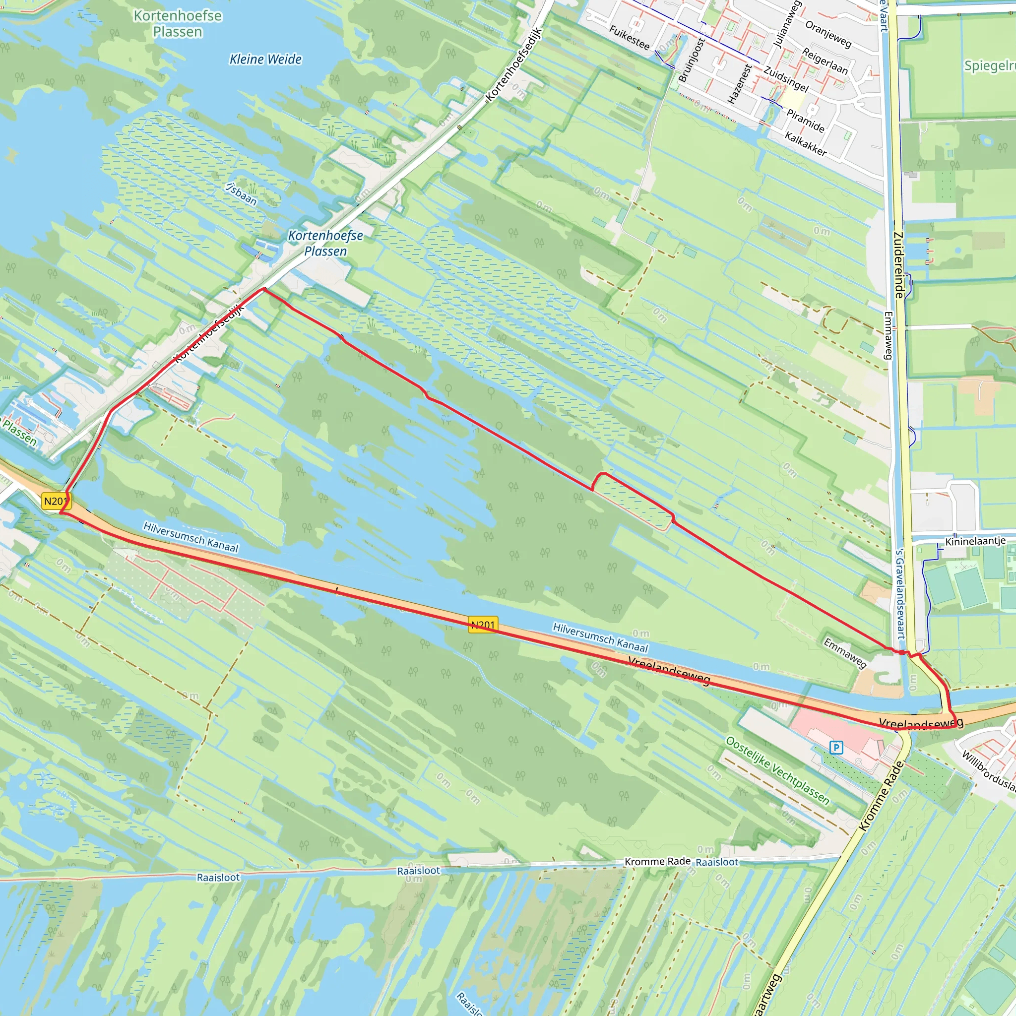 Achter de Kerk Loop mobile static map