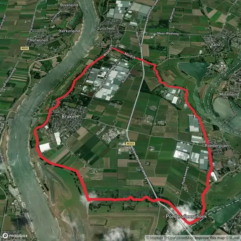 Waarden, Fort Batterij Onder Brakel and Meidijksche Wielen Loop