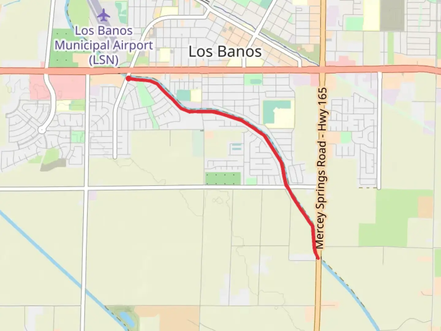 An image depicting the trail Canal Trail and its surrounding area.