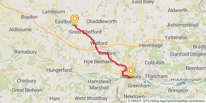 Roman Way stage 8 Map