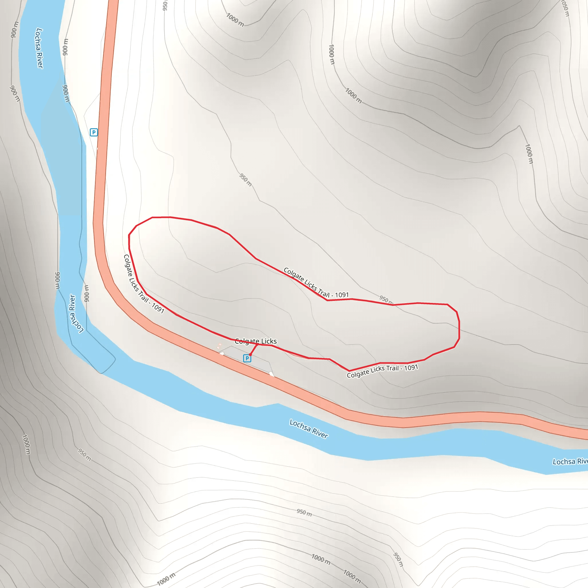 Colgate Licks NRT mobile static map