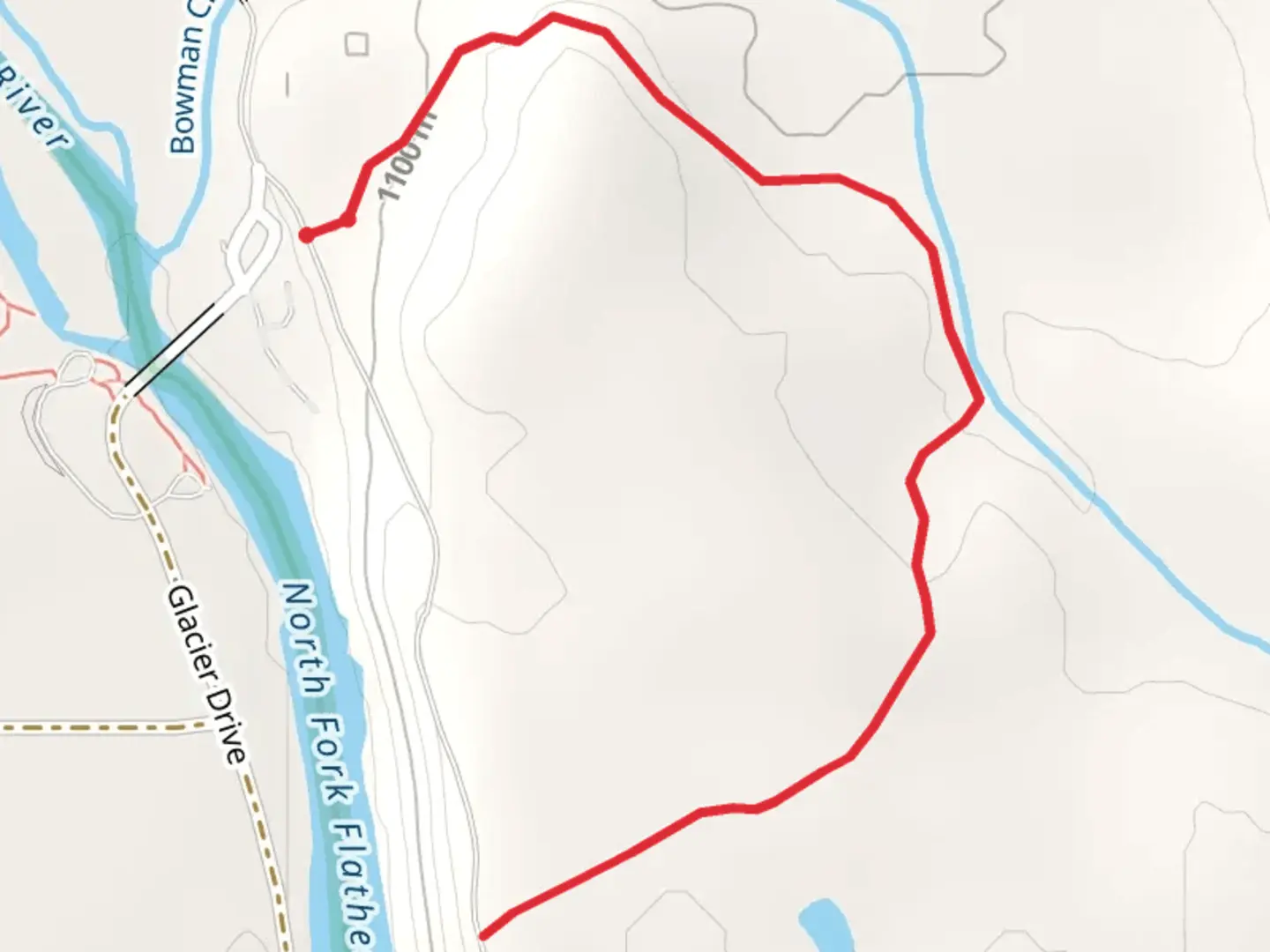 An image depicting the trail Covey Meadow Trail and its surrounding area.