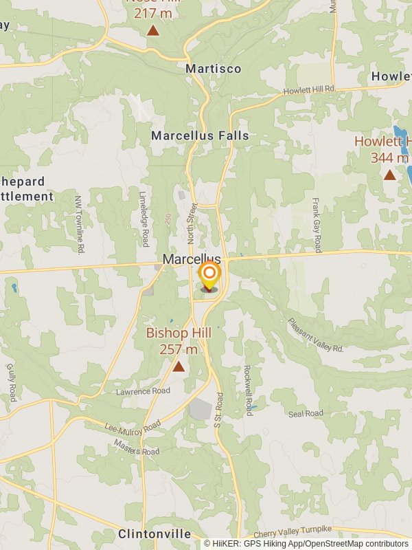 Fred's Trail - Marcellus Park mobile static map