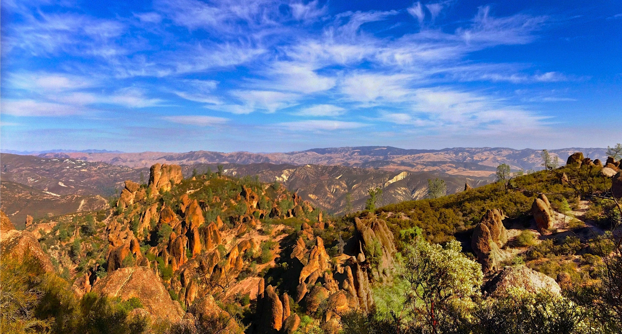 An image depicting the trail Bench, Condor Gulch and Bear Gulch Loop Trail and its surrounding area.