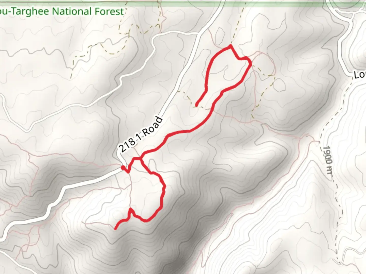An image depicting the trail Kelly Canyon Foot - East and its surrounding area.