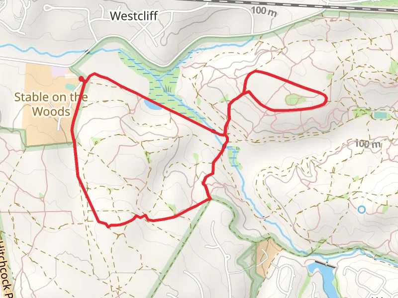 Whitney Drive, Ridge Mile Track and Cathedral Aisle Loop