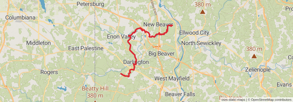 American Perimeter Trail - Northern Appalachian Primary stage 2 Map