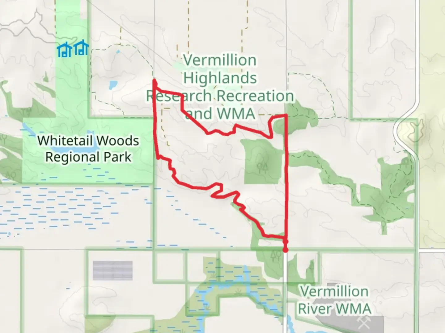 An image depicting the trail Lone Rock Loop Walk and its surrounding area.