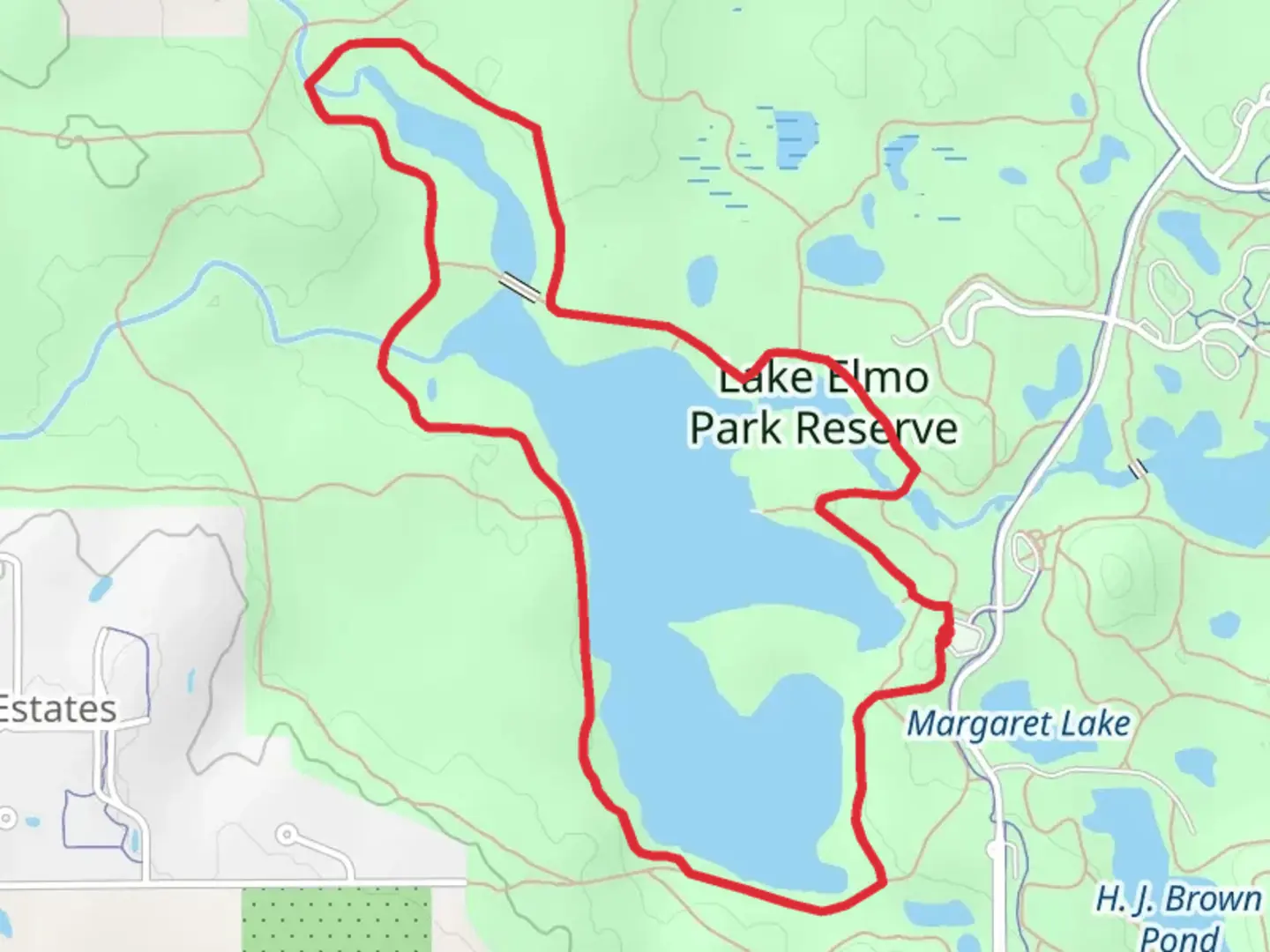 An image depicting the trail Eagle Point Loop Trail and its surrounding area.