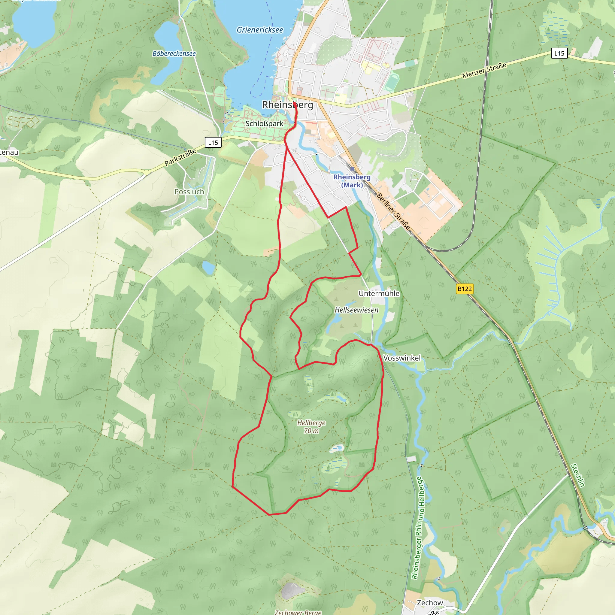 Wartturm in Hellberge mobile static map