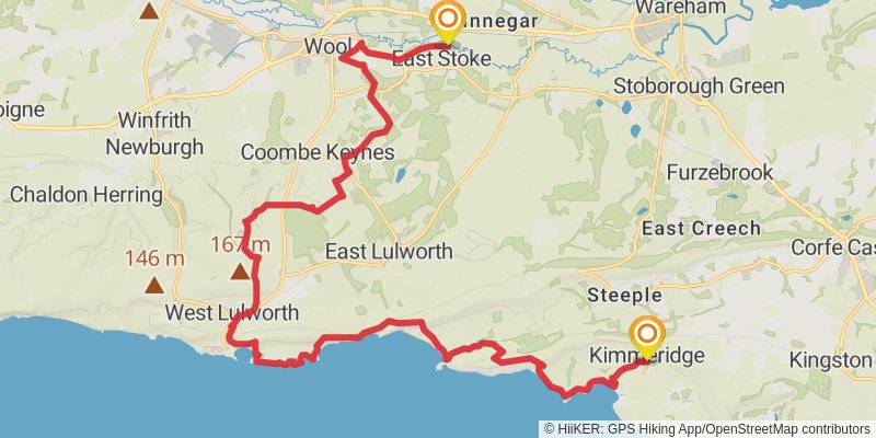 Hardy Way stage 3 Map