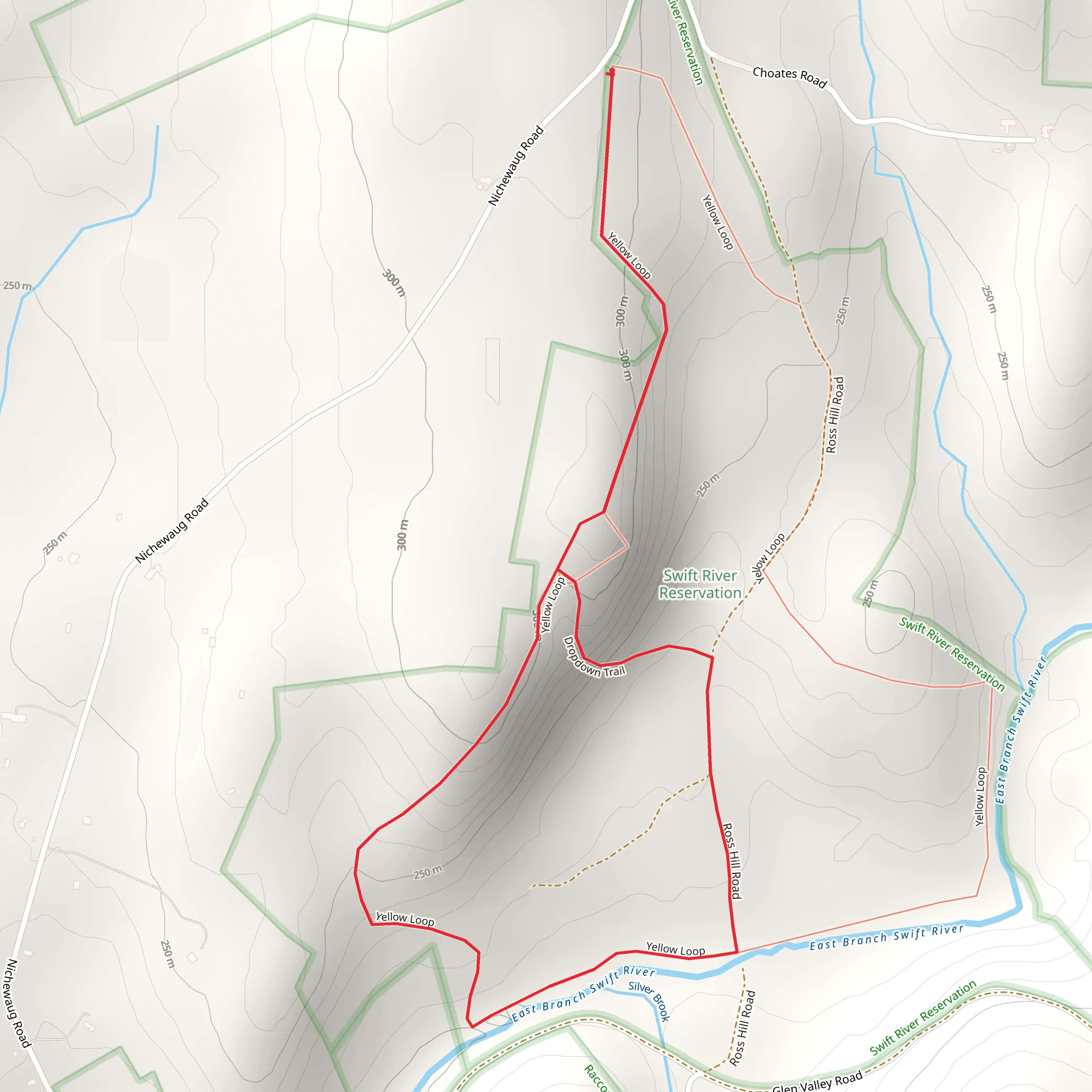 Ross Hill Road Loop mobile static map