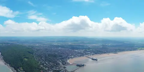 An image depicting the trail Romans and Reivers Route and its surrounding area.