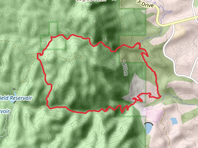 Stanley Canyon and West Monument Creek Loop Trail