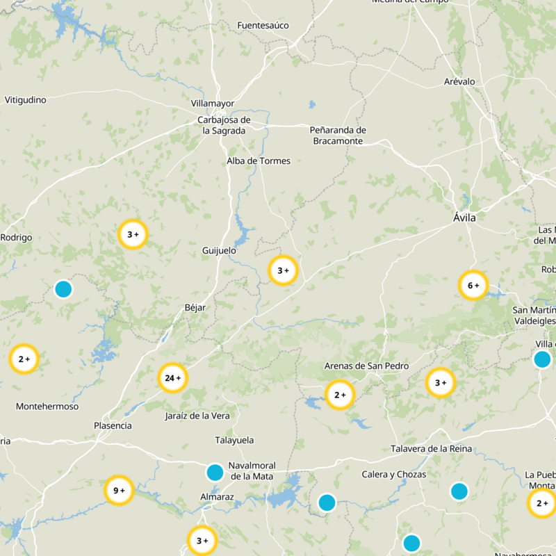 Villar De Corneja Static Map