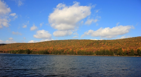 Shamokin Reservoir Loop via Brush Valley Reservoir