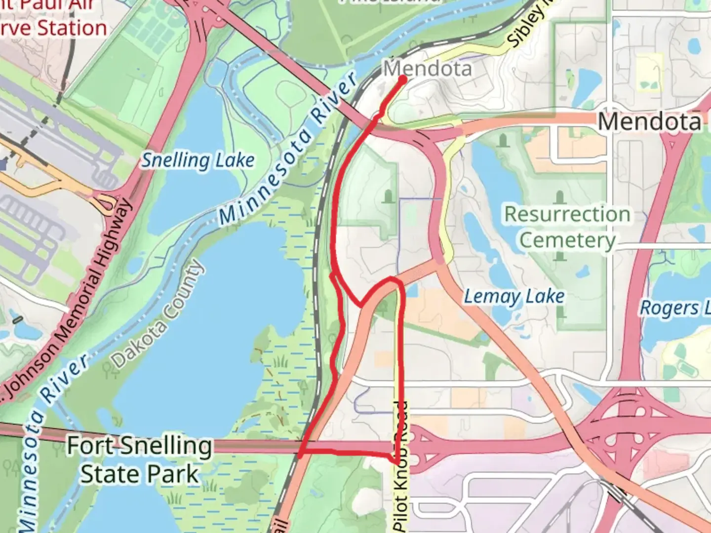 An image depicting the trail Big Rivers Regional Loop Trail and its surrounding area.