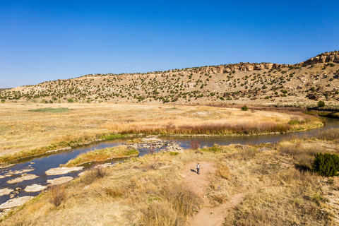 An image depicting the trail Picket Wire Canyonlands Trail and its surrounding area.