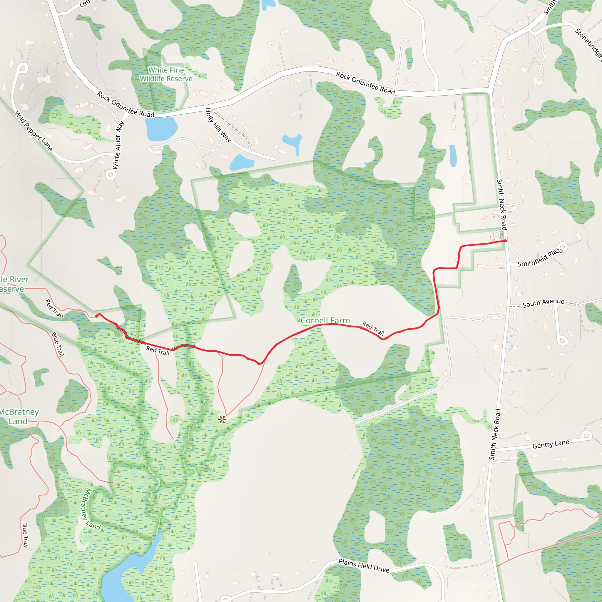 Holly Hill Way mobile static map