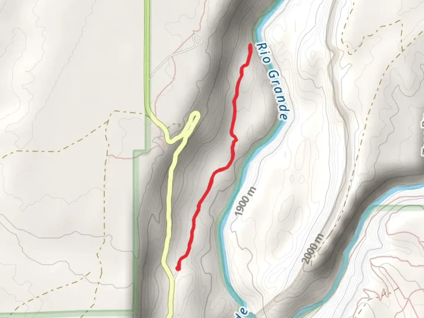 An image depicting the trail Vista Verde Trail and its surrounding area.