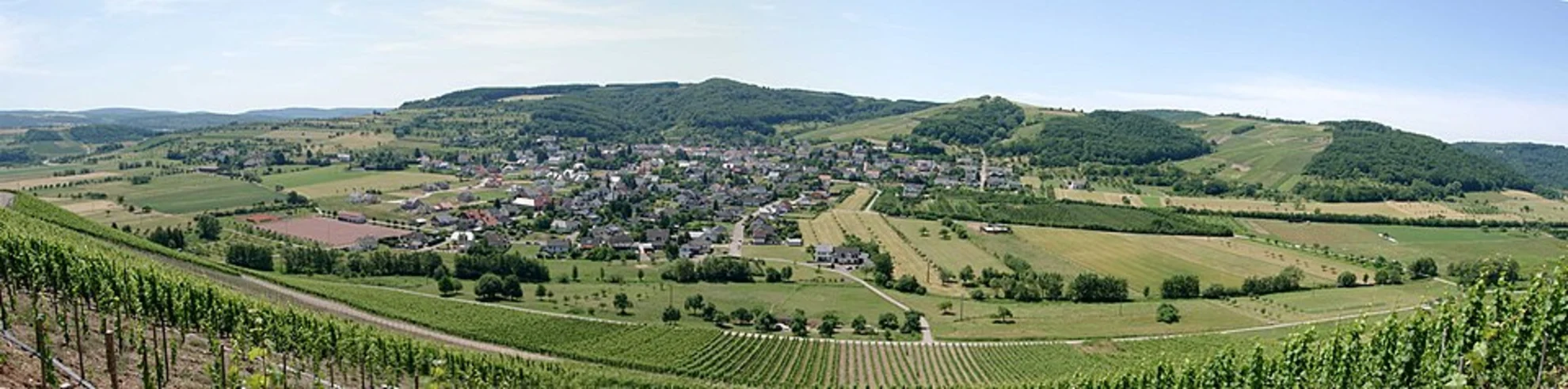An image depicting the trail Ayler Kupp via Saarweinwanderweg and its surrounding area.