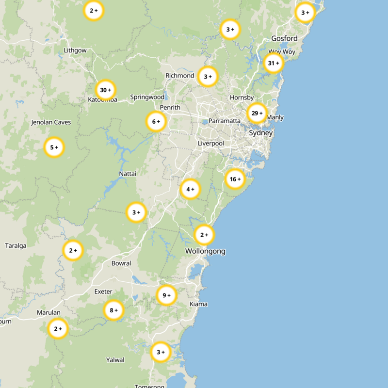 Campbelltown Static Map