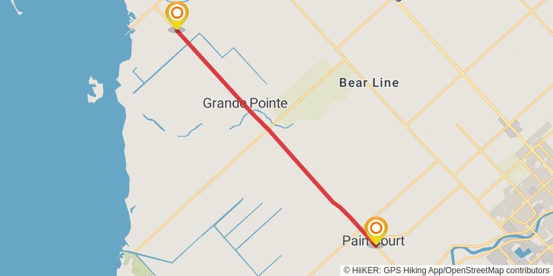 Waterfront Trail stage 61 Map