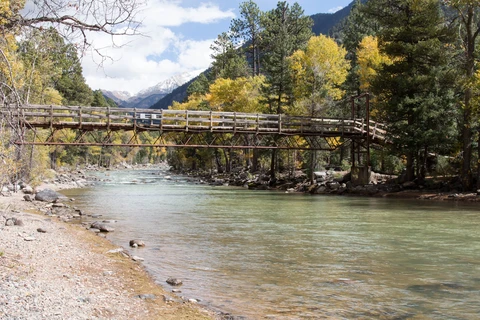 An image depicting the trail Purgatory Trail and its surrounding area.