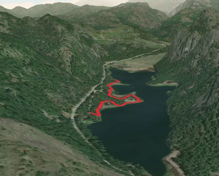 Pierre Lakeshore Trail