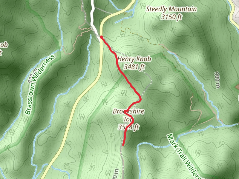 Brookshire Top via Jacks Knob