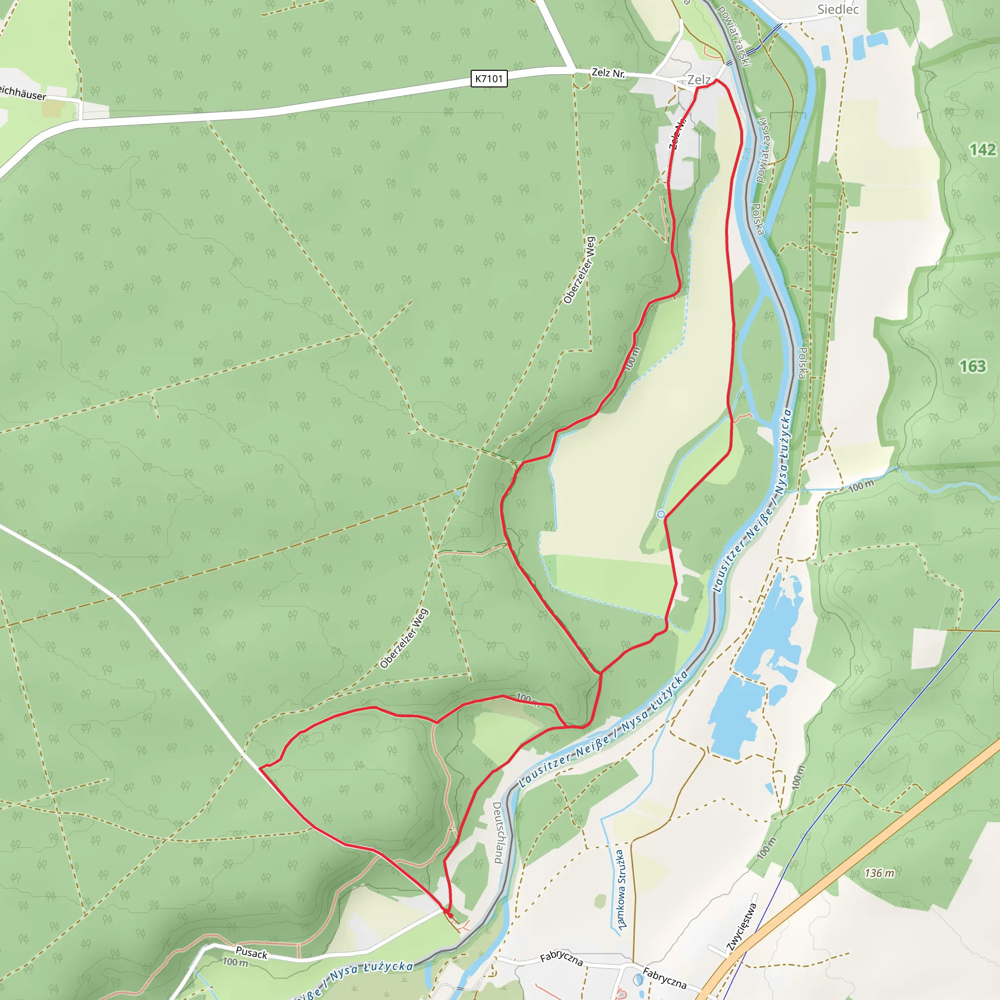 Zelz Loop mobile static map