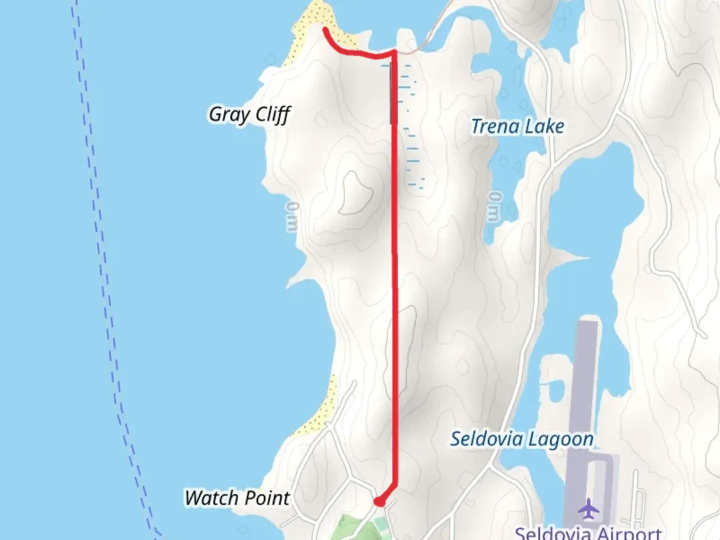 An image depicting the trail Otterbahn Trail and its surrounding area.