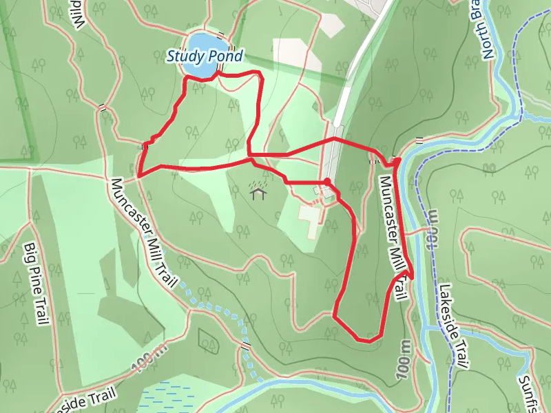 Rocky Ridge and Study Pond Loop Trail