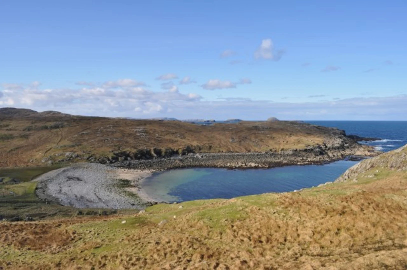 An image depicting the trail Garenin to Dail Beag Walk - Lewis and its surrounding area.