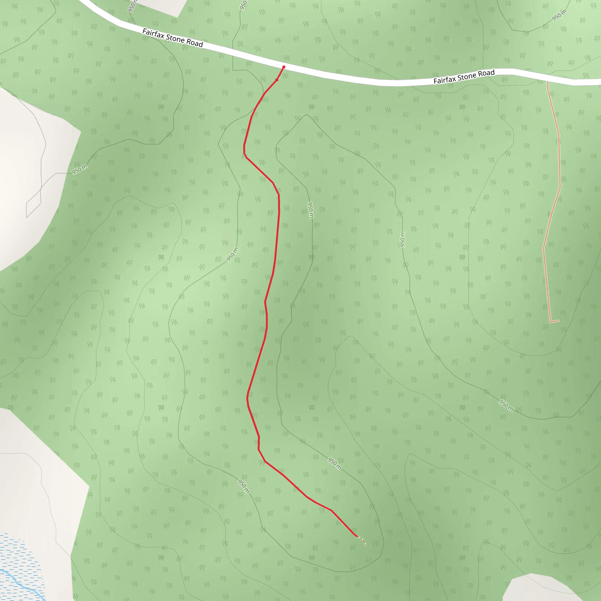 Fairfax Stone Road mobile static map