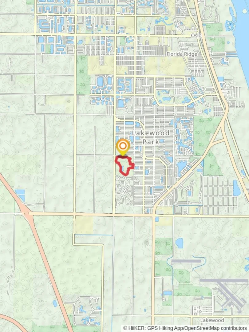 An image depicting the trail Lakewood Regional Park Loop and its surrounding area.