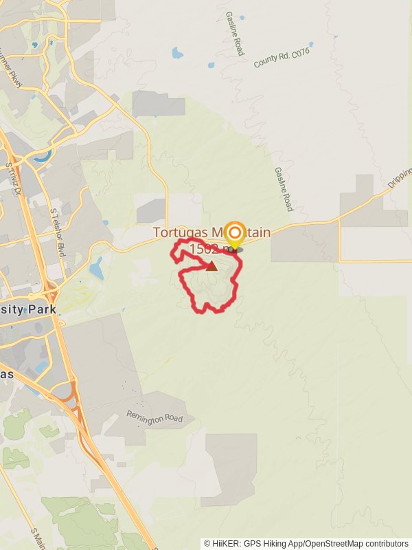 Tortugas Mountain - Arroyo - Turtleback Loop Trail