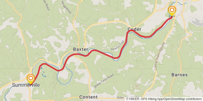 Redbank Valley Trail stage 4 Map