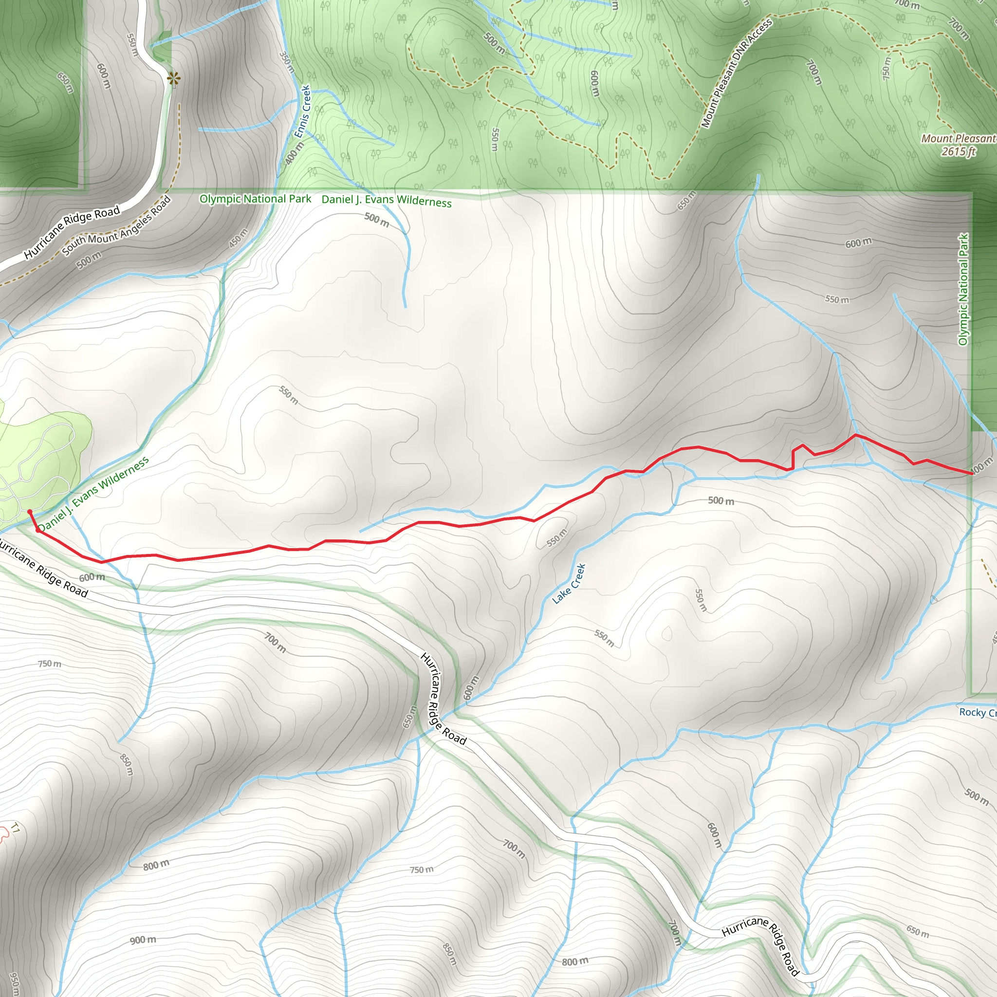 Heart of The Forest Trail mobile static map