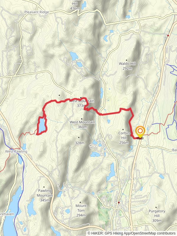 West Mountain and Nuclear Lake via Appalachian Trail