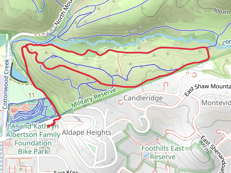 Eagle Ridge and Cottonwood Creek Loop Trail