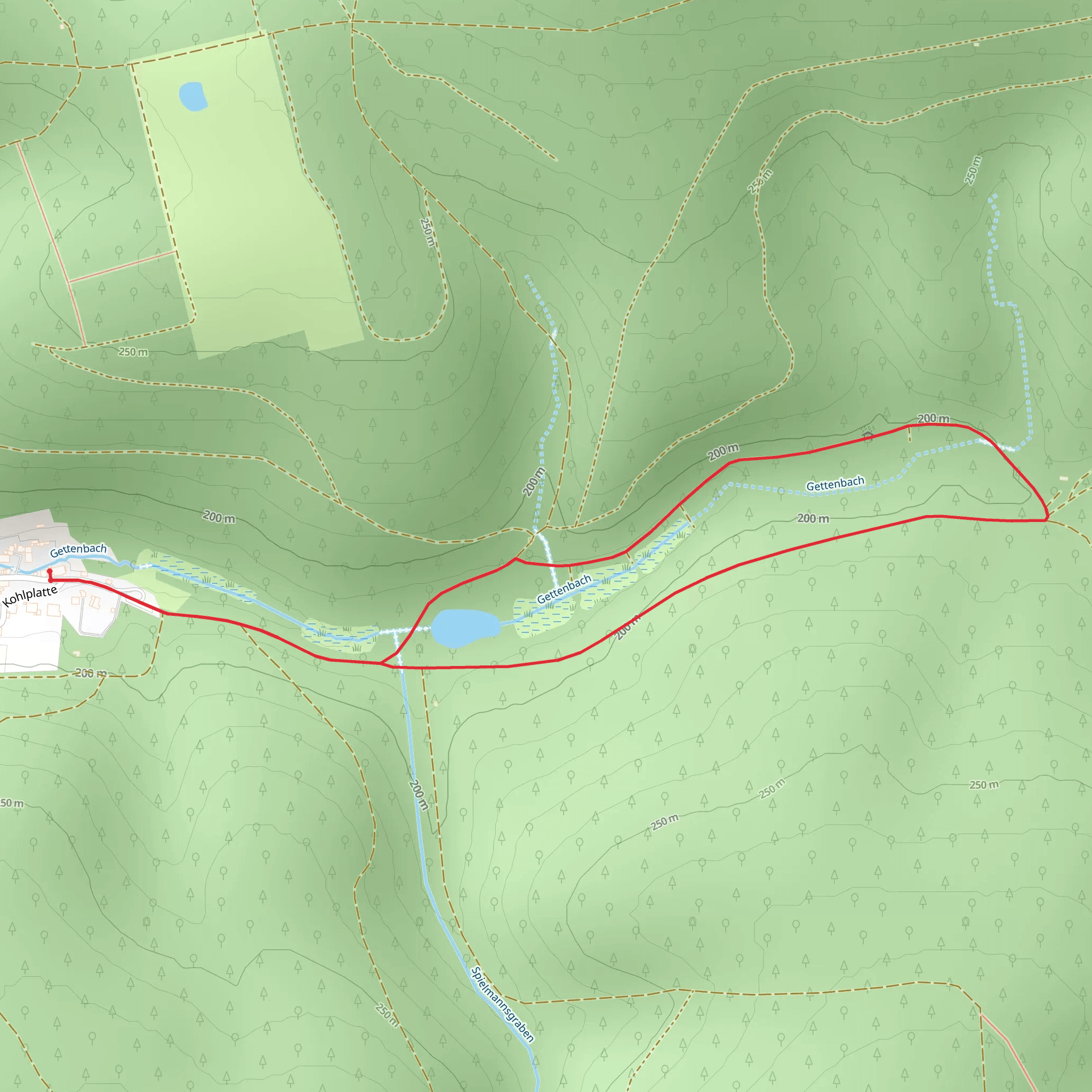 Gattenbach and Waechtersbach mobile static map