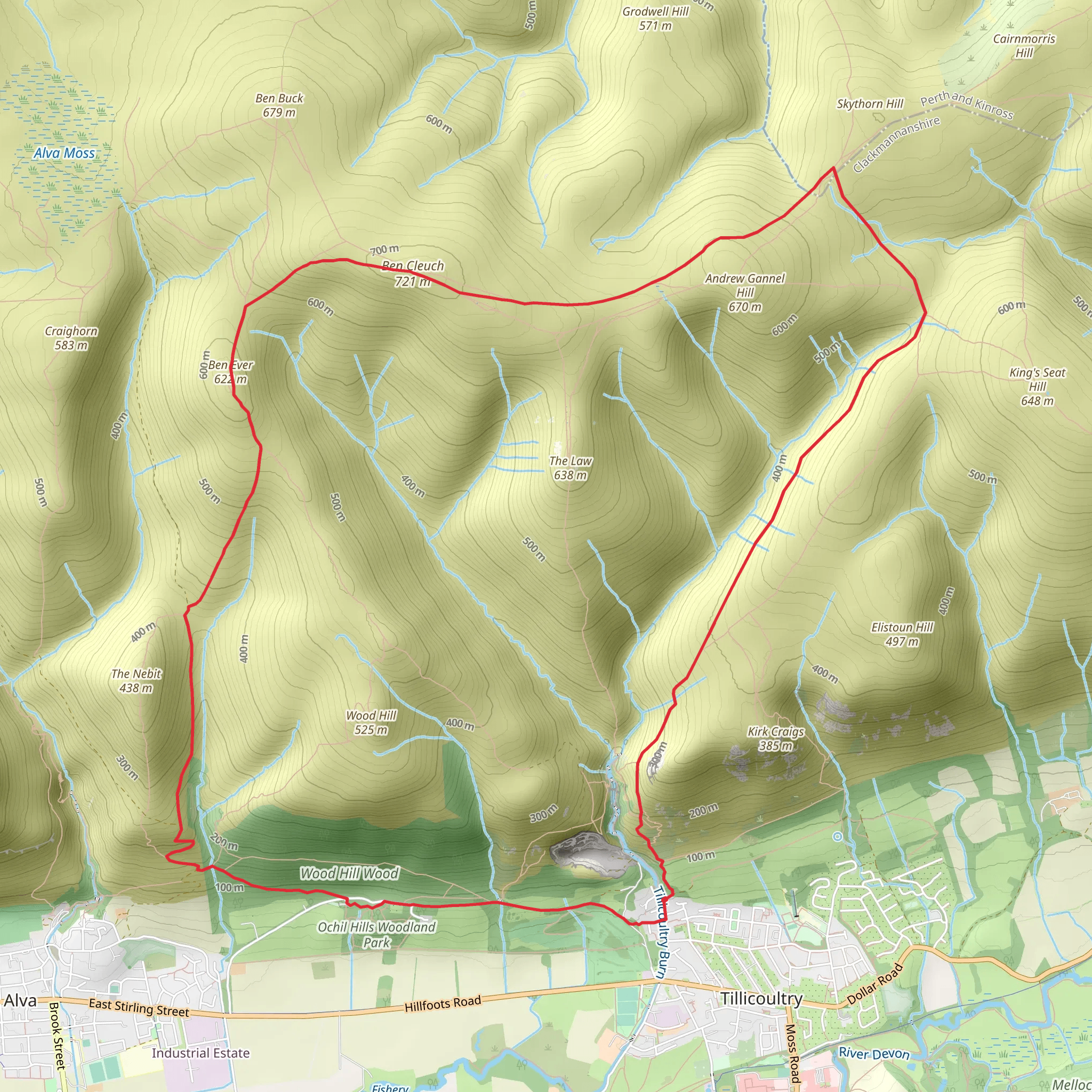 Ben Cleuch Circular mobile static map