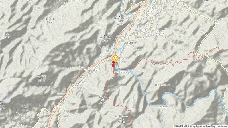 Appalachian Trail from Unaka Springs Road