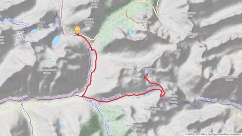 Stiletto Lake via Pacific Crest Trail