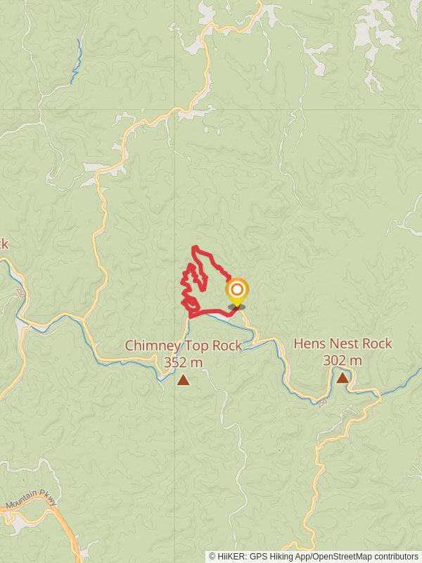 Cloud Splitter - Sheltowee Trace - Indian Staircase Loop Trail